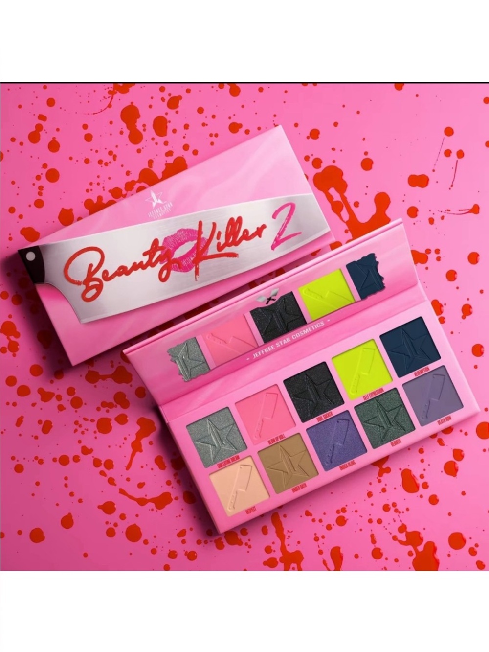 Jeffree Star Beauty Killer 2 Eyeshadow Palette - Brand new